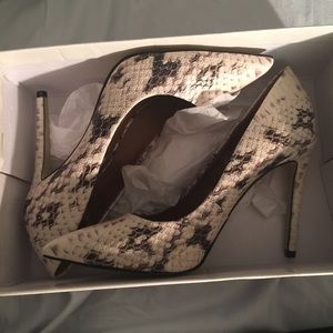 Steve Madden Snakeskin Heels