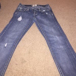 Flared Denim Jeans (Size 3)