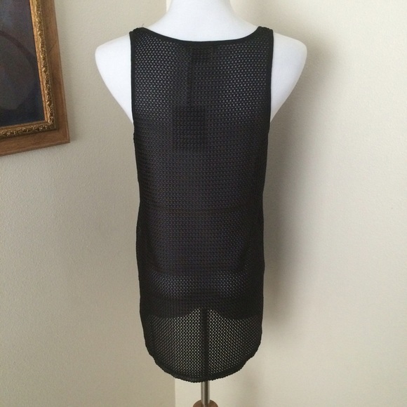 🎉HP🎉 Trouve woven semi-sheer tunic top - Picture 3 of 4