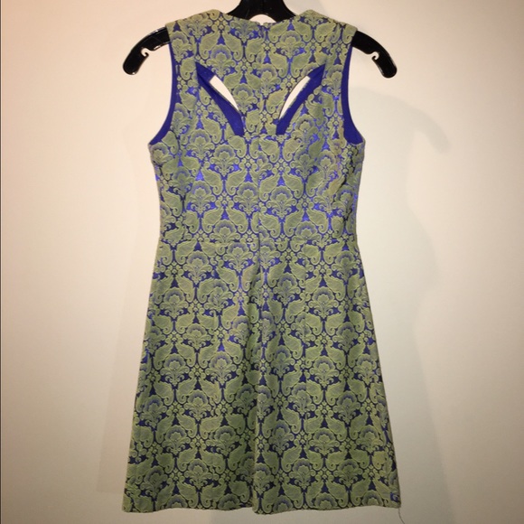 Brocade Cocktail Dress - Picture 2 of 4