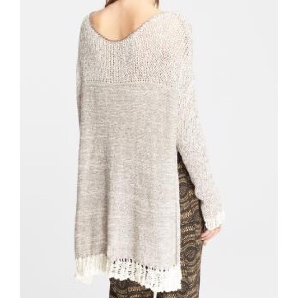 FREE PEOPLE Hand Knit Crochet Sweater - Picture 3 of 3