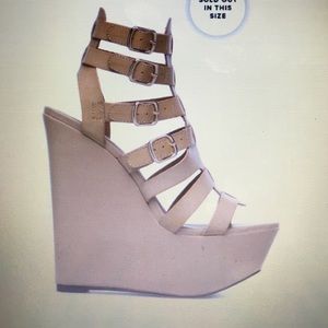 HADRIA by LEILA STONE pair of wedges