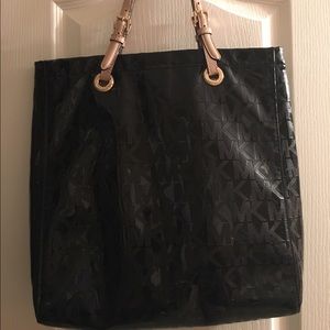 Michael Kors Black Monogram Handbag