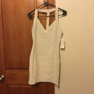 Never been worn, white Tobi bodycon dress