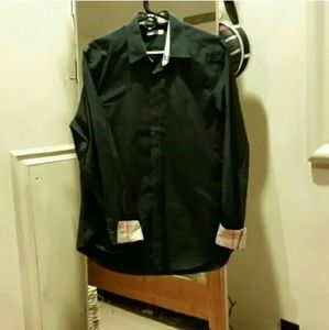 Burberry brit men's long sleeve button up