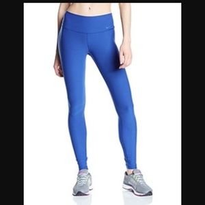 Nike blue pro combat leggings