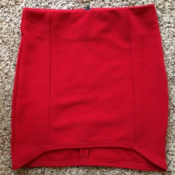 MINKPINK red body con skirt