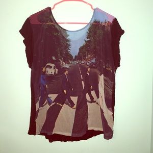 Beatles t-shirt (cotton-on) size large