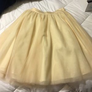 Tulle Skirt - Cream