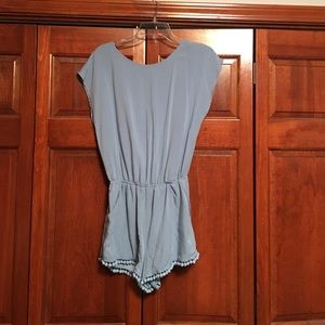 Light blue romper