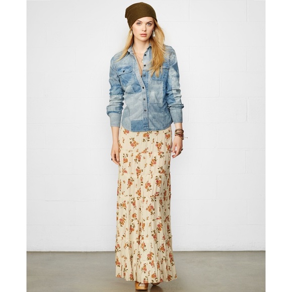 Ralph Lauren "Denim & Supply Co" maxi skirt