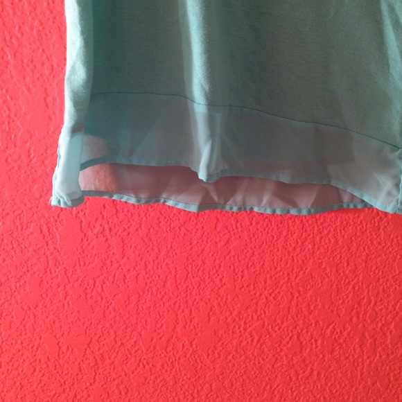 Blue green shirt - Picture 3 of 3