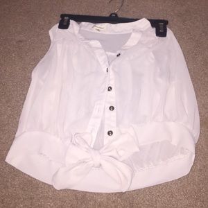 Cream colored Crop top