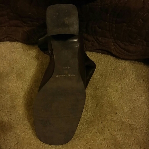 Brown leather boots - Picture 4 of 4
