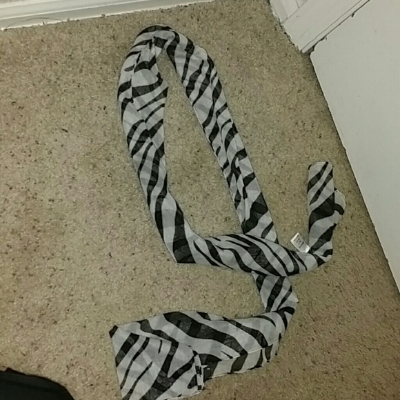 Zebra Scarf! :) - Picture 2 of 2