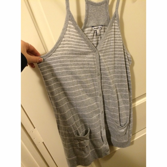 ⚠️️️SOLD⚠️Gray American Eagle Cardigan - Picture 2 of 2