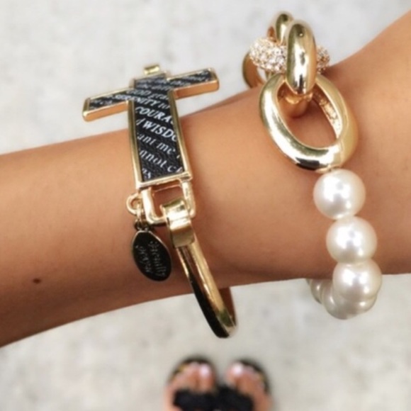 The Third Day Jewelry - Serenity Black And Gold Cross The Third Day Jewelry - Serenity Black And Gold Cross