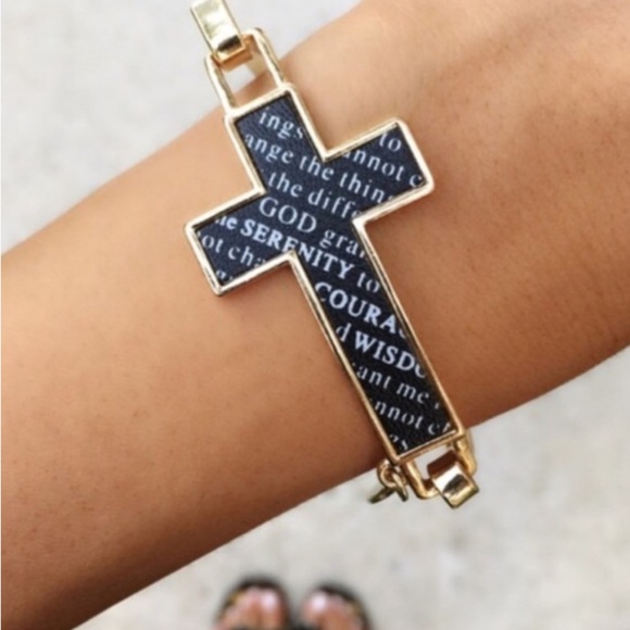 The Third Day Jewelry - Serenity Black And Gold Cross The Third Day Jewelry - Serenity Black And Gold Cross