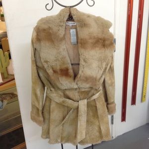 Paolo Santini SOFTEst Suede and fur coat