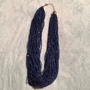 Blue Statement Necklace