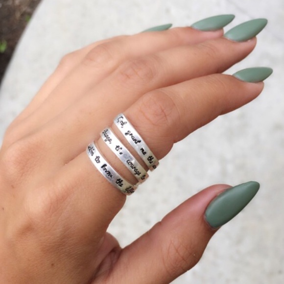 The Third Day Jewelry - Serenity Swirl Silver Ring