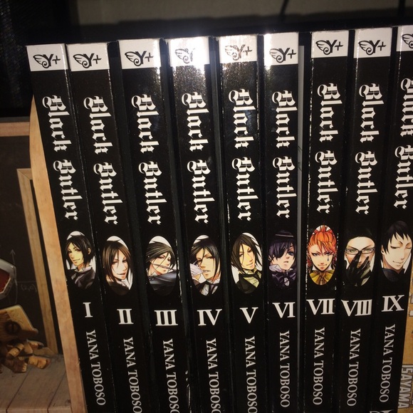 BLACK BUTLER MANGA 1-9