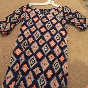 3/4 sleeve sundress
