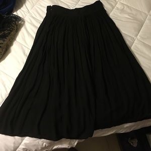 Maxi Black Skirt