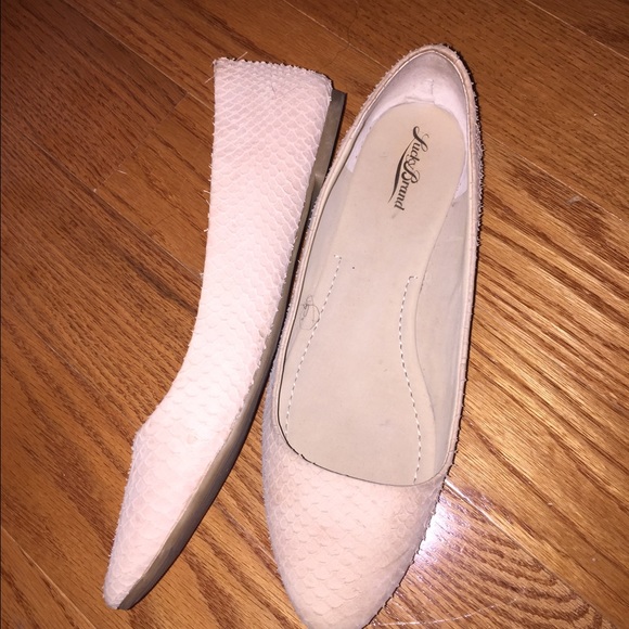 Lucky Brand Nude Flats