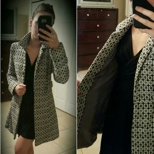 Patterned coat