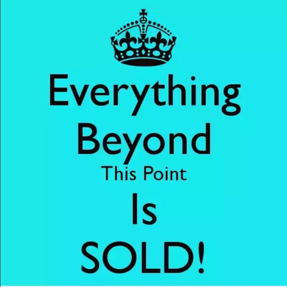 Items beyond this point are sold
