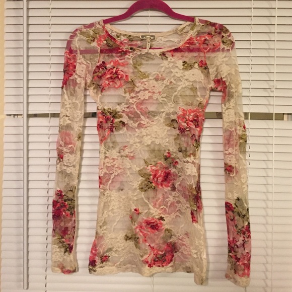 Floral Lace Top