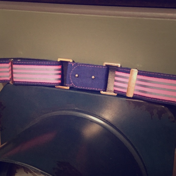 XS pink and blue belt
