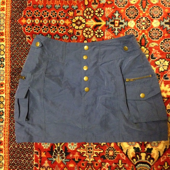 Blue skirt