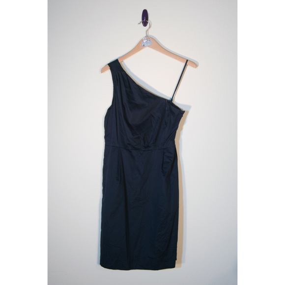 J. Crew Dresses & Skirts - 💙HP 2/8💙 Navy One-Shoulder J. Crew Dress