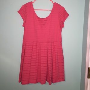 Pink dress Size XL