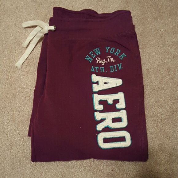 Aeropostale Pants - Purple Aero Sweats