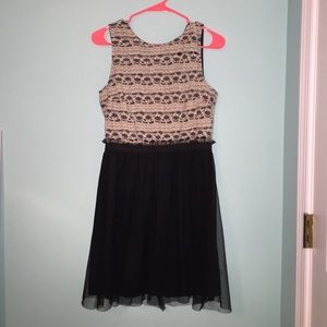 Black lace dress Size XL