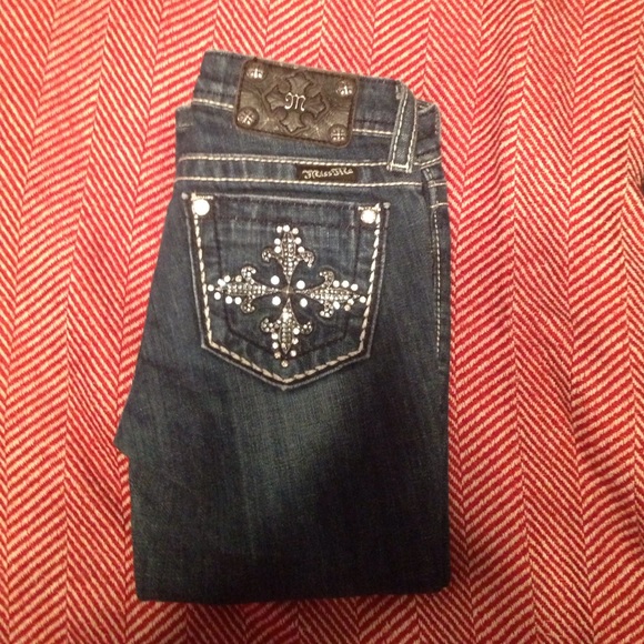 Girls Miss Me Capris