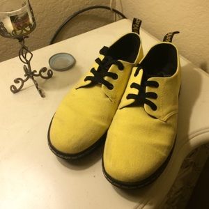 Yellow Doc Martens / Dr. Martens Sneakers