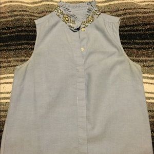 JCREW Denim Blouse