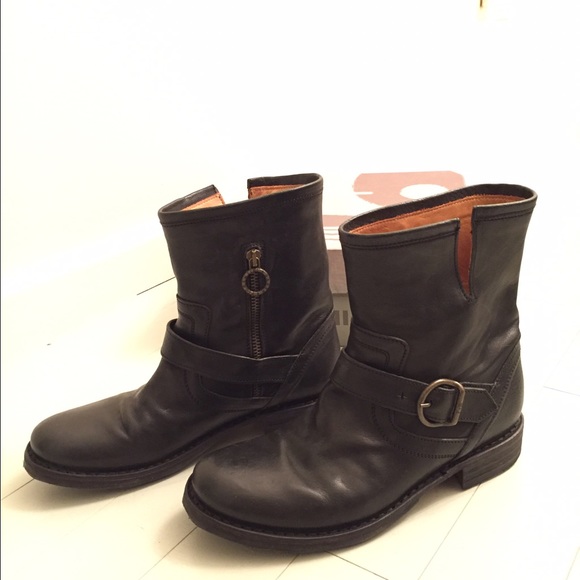 Fiorentini + Baker Eli boots with buckle strap