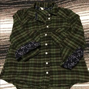 Free People Flannel Shirt