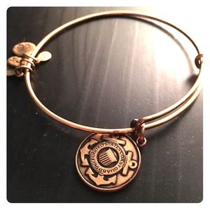 Alex and Ani Coastguard Charm Bangle