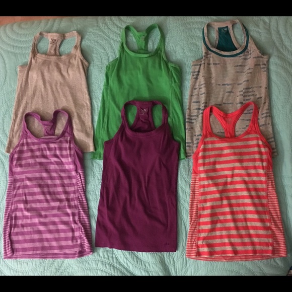 Lot of 7 Champion workout tanks