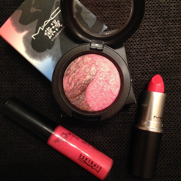 MAC Cosmetics Other - MAC LE Chenman Eyeshadow, Lipstick, and Lipglass