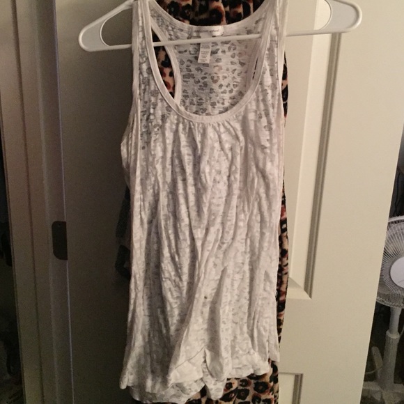 Large ambiance apparel cheetah tank top