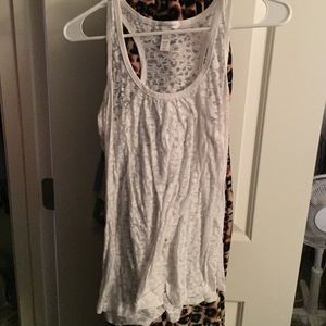 Large ambiance apparel cheetah tank top