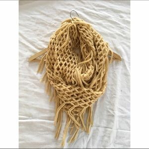 Loose Knit Infinity Scarf
