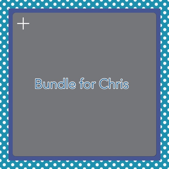 Bundle of 3 items for Chris